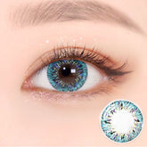 Color Edge Blue Colored Contact Lenses
